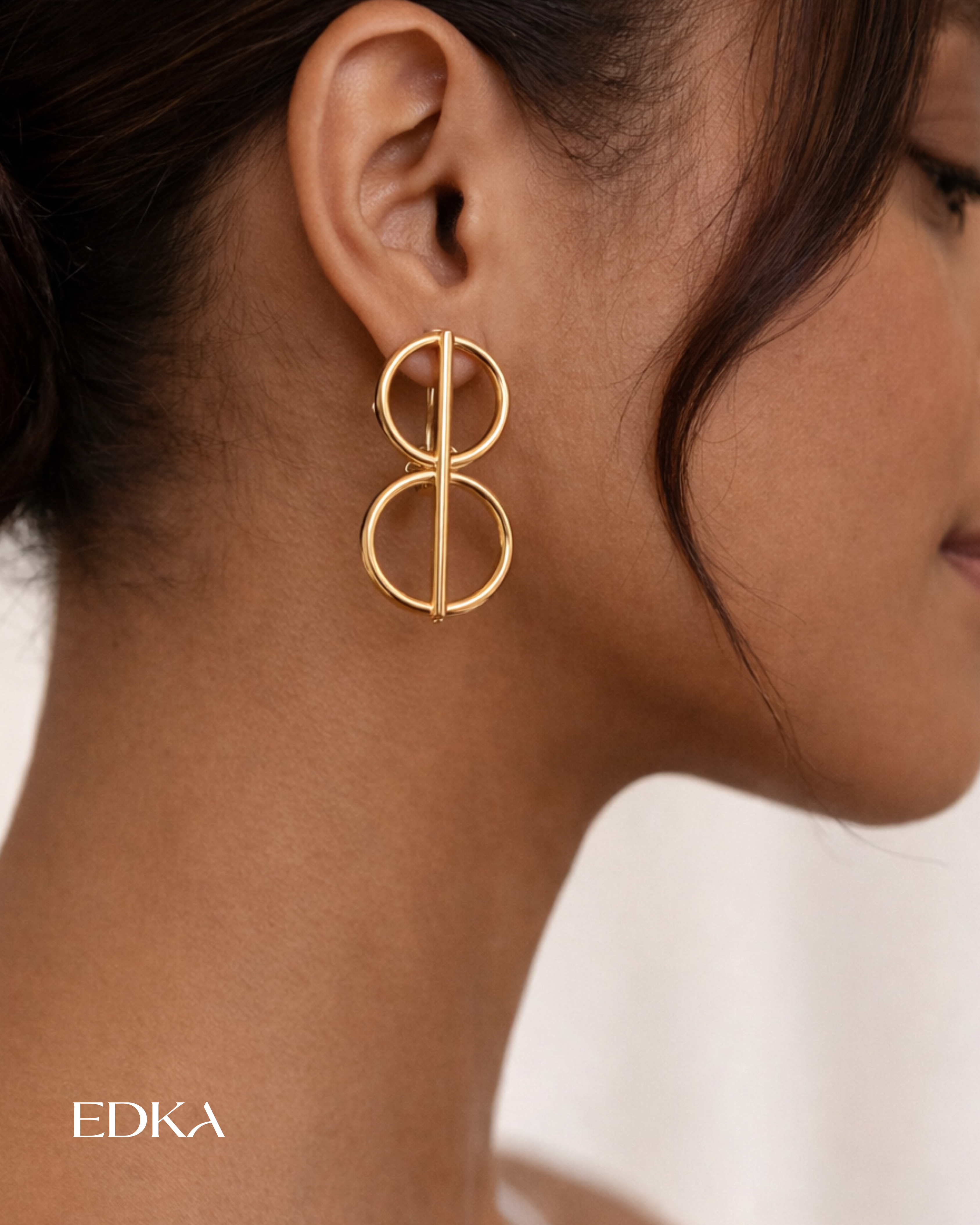 Ensemble Karelle (boucles d’oreilles + bague)