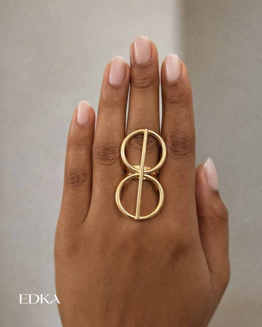 Ensemble Karelle (boucles d’oreilles + bague)