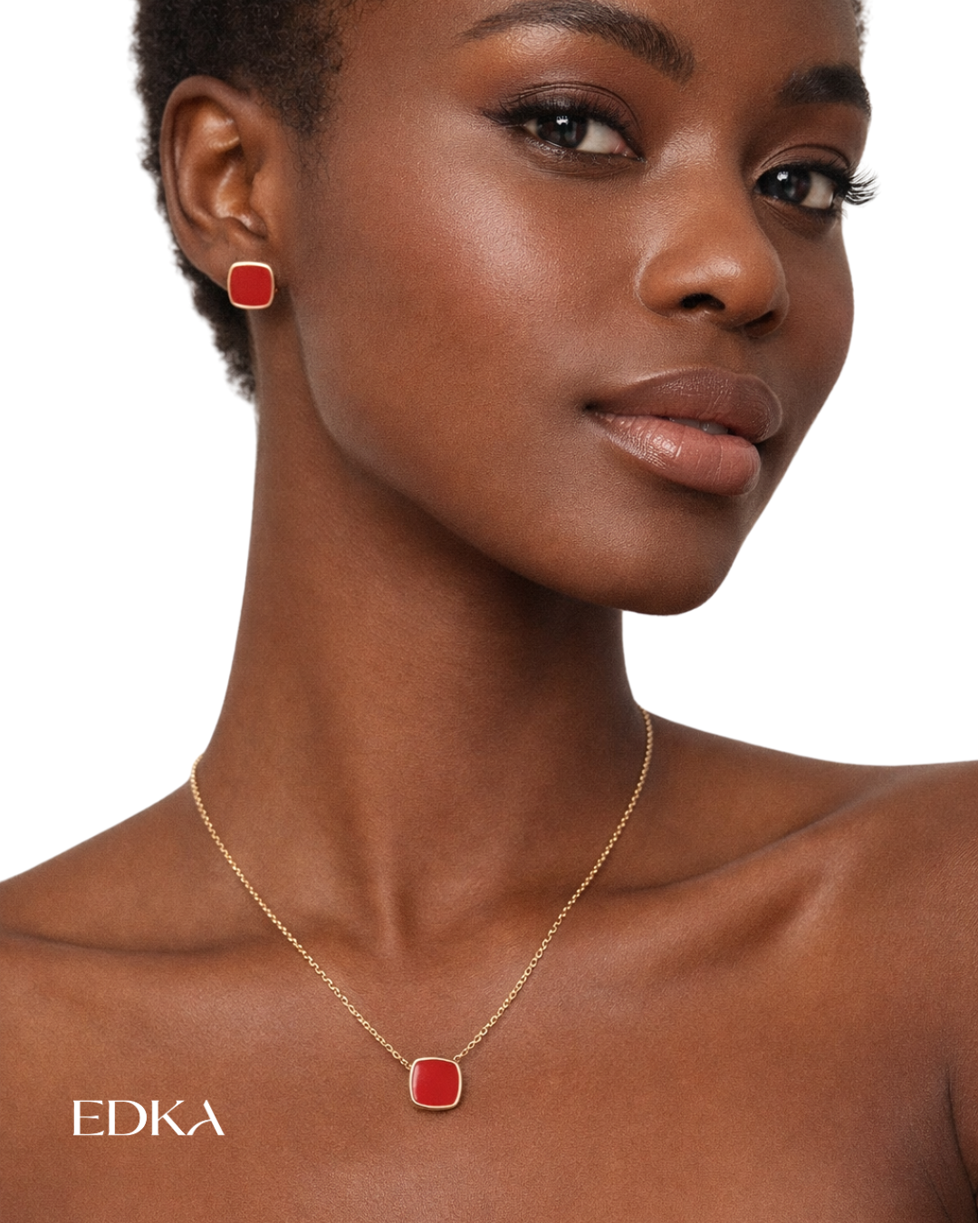 Ensemble Rachelle (Bracelet + Chaîne + Boucles d’oreilles)