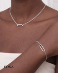 Ensemble Sarah (Bracelet + Chaîne)