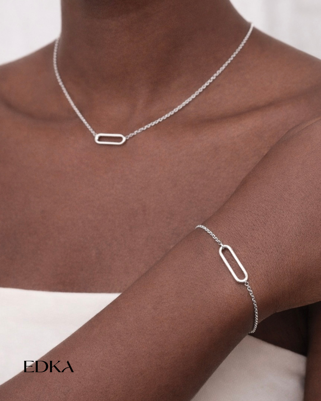 Ensemble Sarah (Bracelet + Chaîne)
